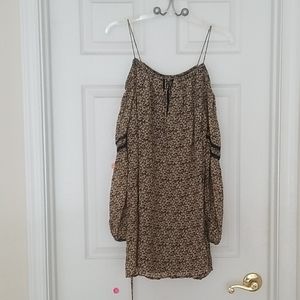 Floral off the shoulder flowy dress